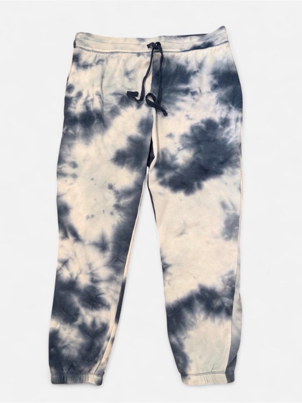 Steve Madden Women’s Blue & White Tie-Dye Jogger Pants